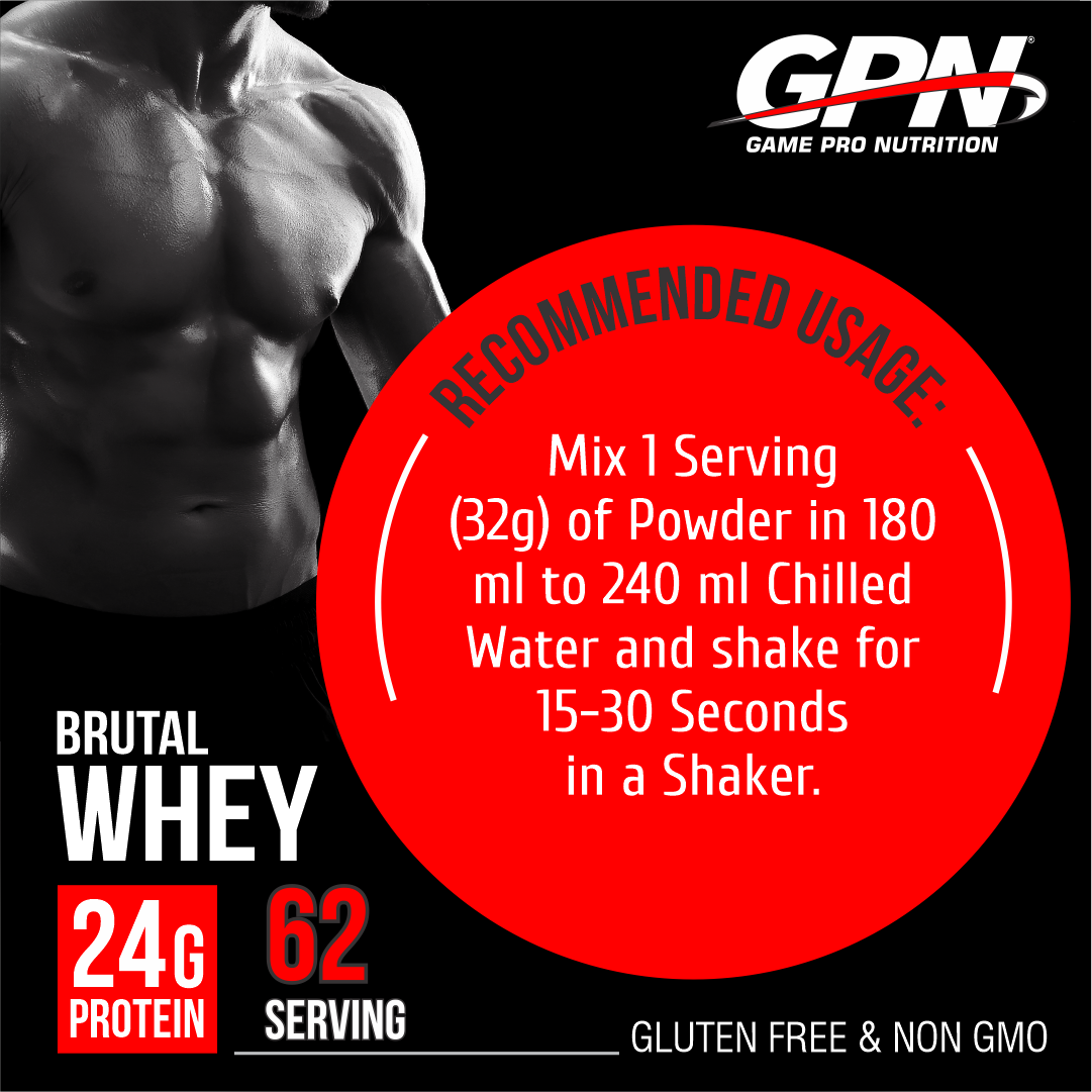 GPN BRUTAL WHEY Protein, Post-workout Supplement