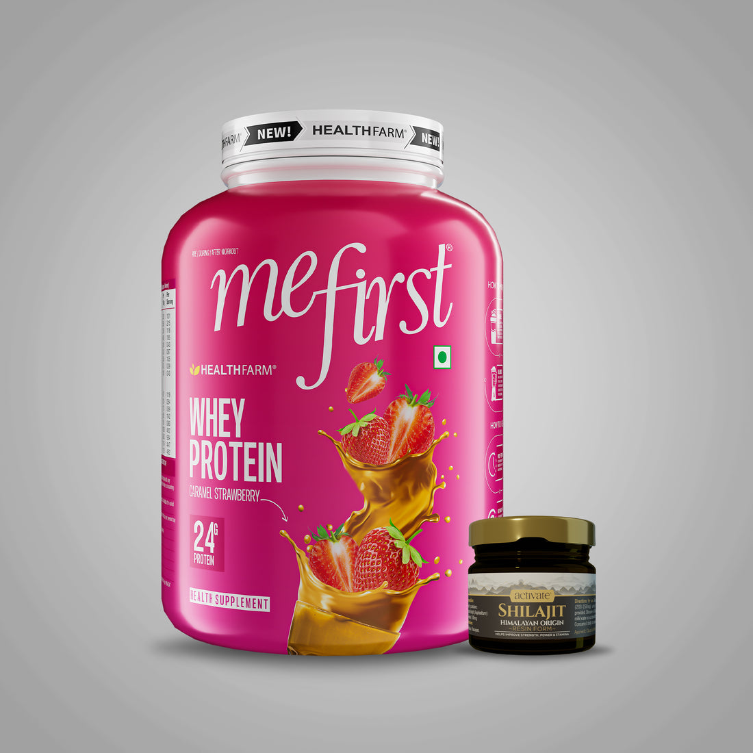 Healthfarm Mefirst 2Kg + Shilajit 10g