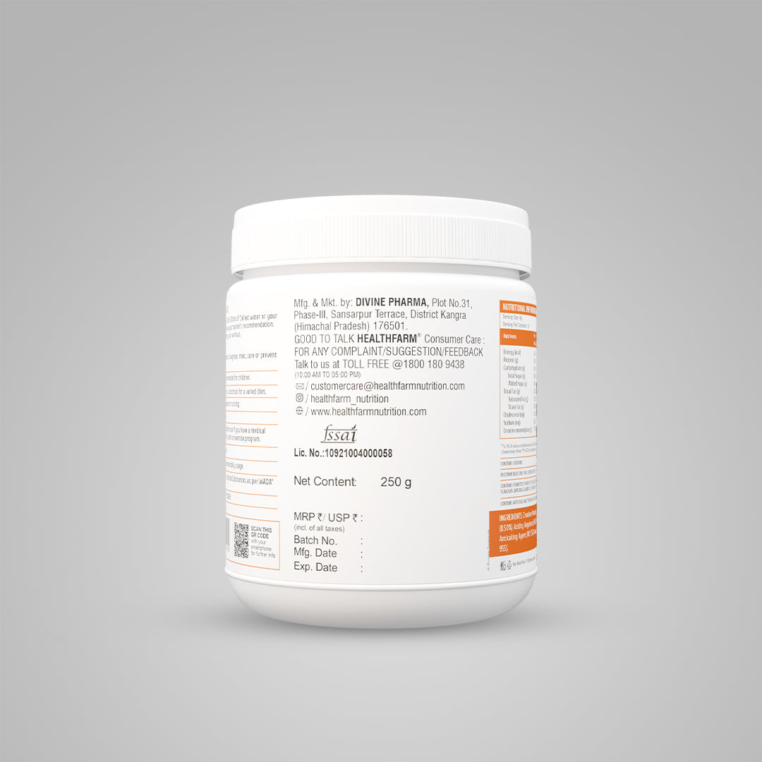 Healthfarm Creatine Monohydrate Powder