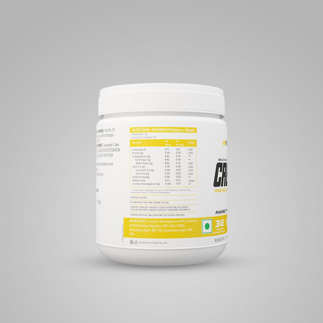 Healthfarm Creatine Monohydrate Powder