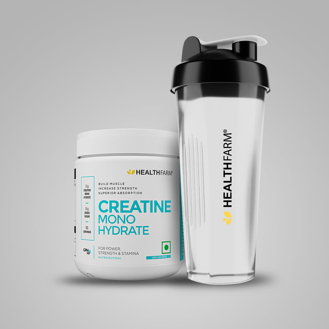 Healthfarm Creatine (250g) + Free Shaker