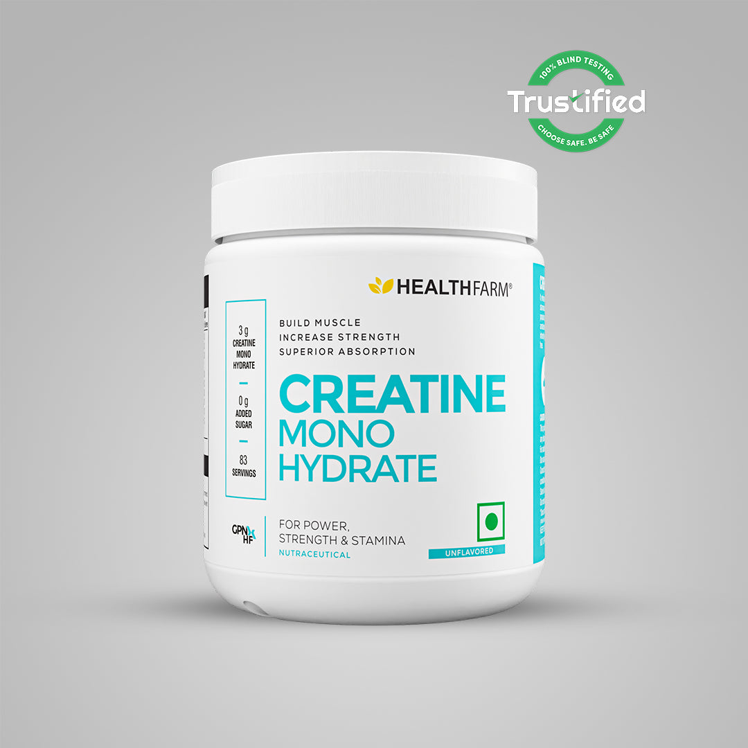 Healthfarm Muscle Creatine Monohydrate, (250g)