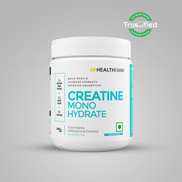 Healthfarm Muscle Creatine Monohydrate, (250g)