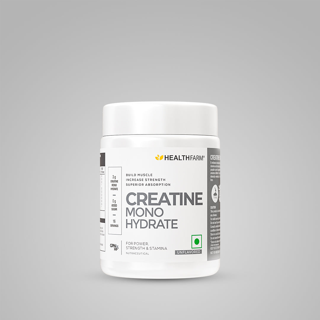 Healthfarm Muscle Creatine Monohydrate, (50g)