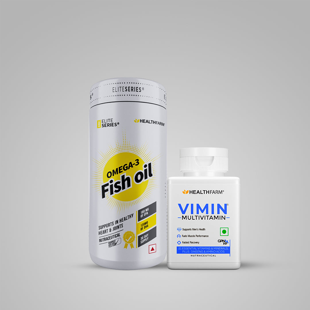 Healthfarm Omega 3 Fish Oil + Vimin