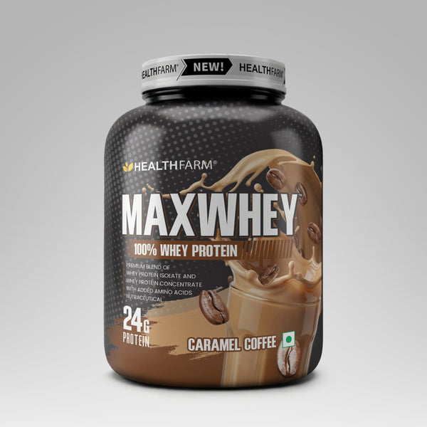 Healthfarm Maxwhey 24g Protein | 100% Whey Protein