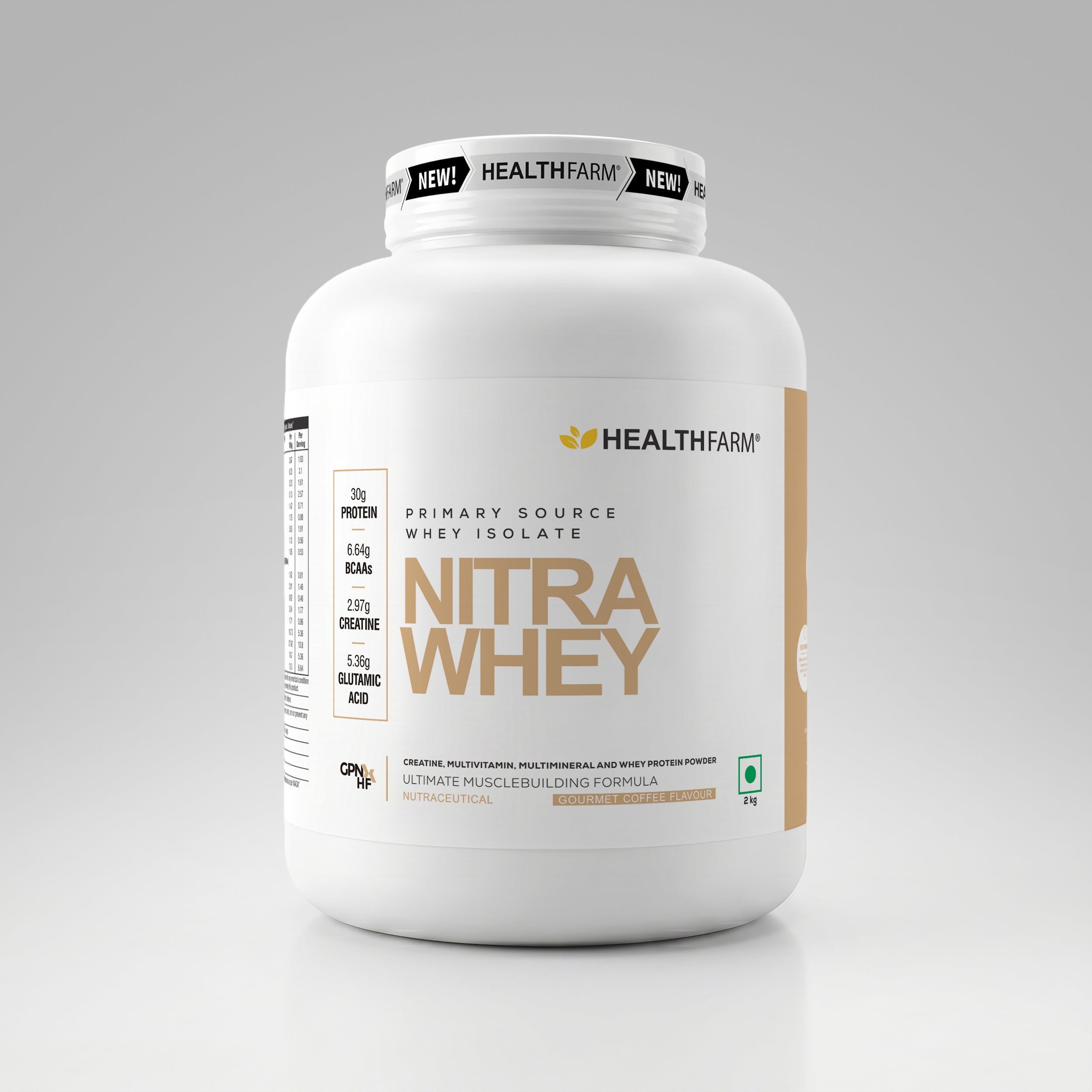 HealthFarm Nitra Whey | Ultimate Muscle Building Formula