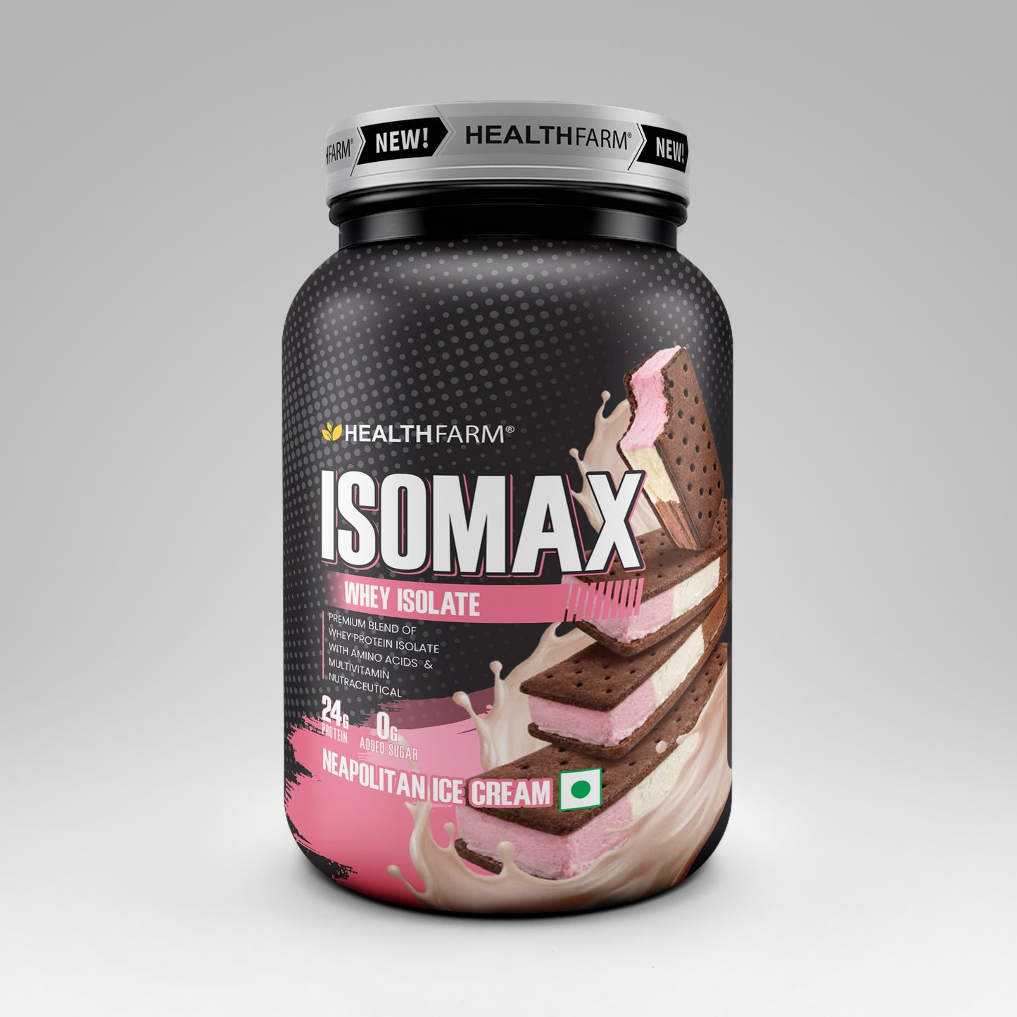 Healthfarm ISOMAX Whey Isolate – 24g Protein