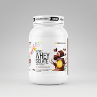 HealthFarm Muscle Whey Isolate | Premium Blend of Whey Protein Hydrolysate and Isolate