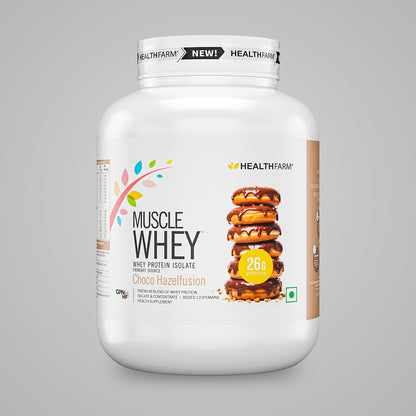 HealthFarm Muscle Whey Protein Powder