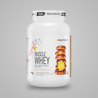 HealthFarm Muscle Whey Protein Powder