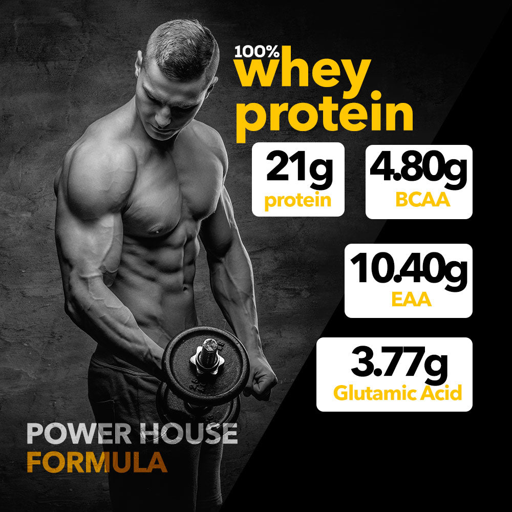 100% Whey Protein Power House Formula (Pouch-Pack)
