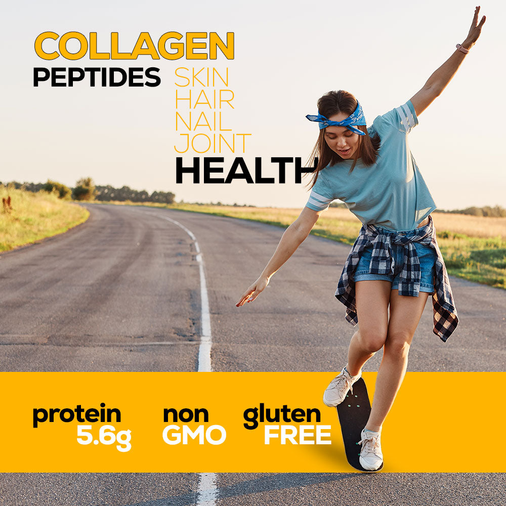 Healthfarm Premium Anti-Aging Marine Collagen Powder | Paleo Friendly, Non-GMO (250gm)