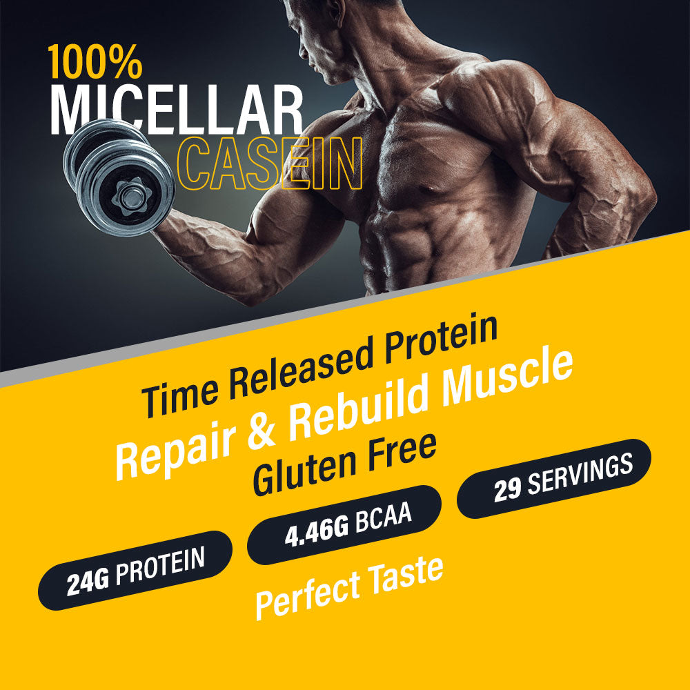 MICELLAR CASEIN 1KG, Time Released Protein Casein Protein