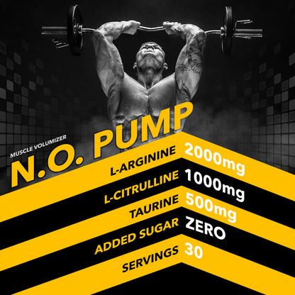 N.O. PUMP - LIQUID L-ARGININE (30 Servings)