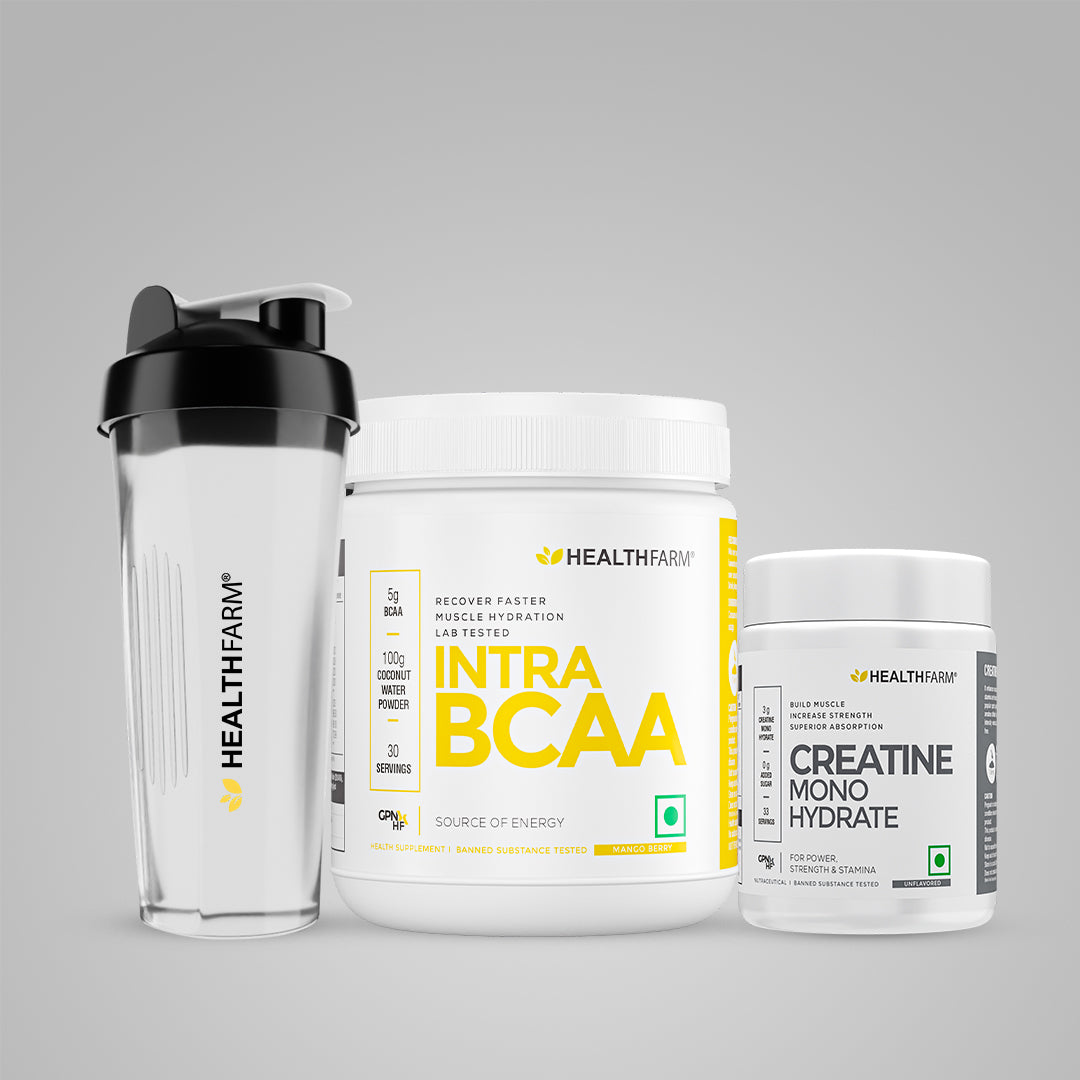 Healthfarm Intra BCAA + Creatine (100g) + Free Shaker