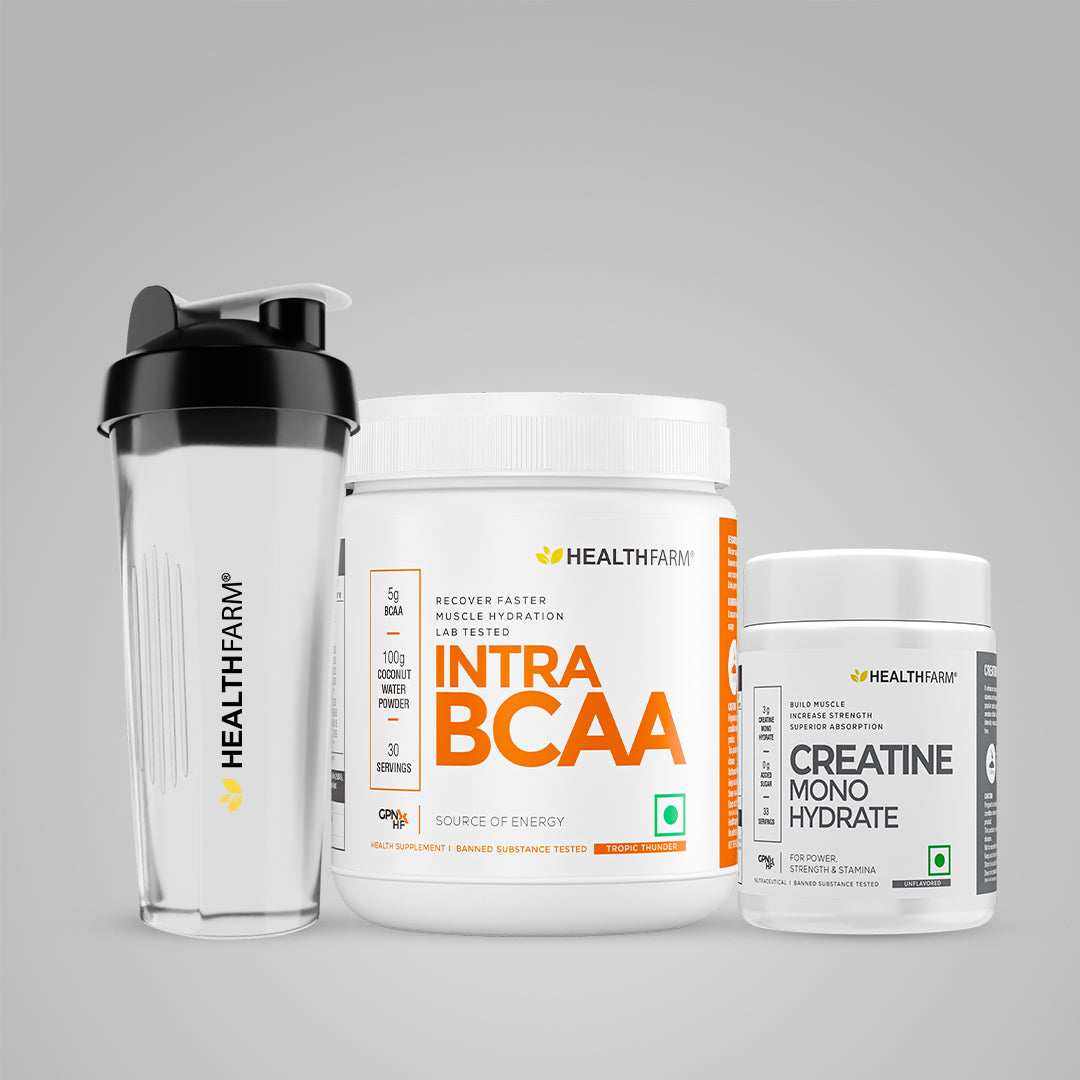 Healthfarm Intra BCAA + Creatine (100g) + Free Shaker