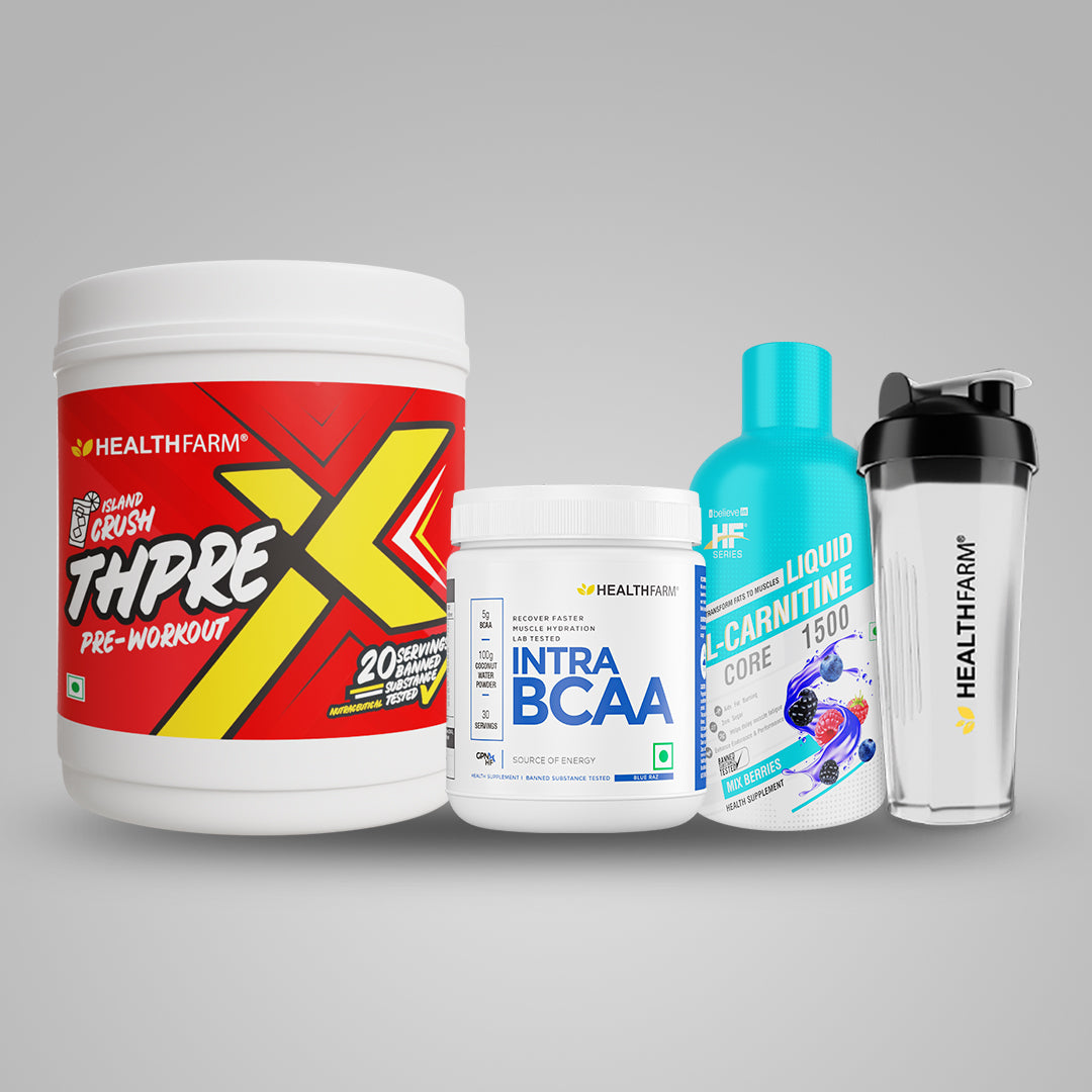 Healthfarm Intra BCAA + Thprex + L-Carnitine + Free Shaker