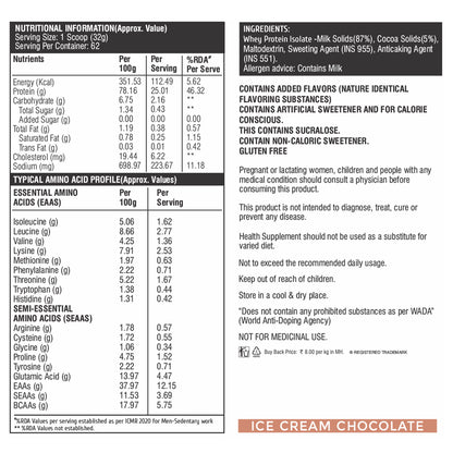HealthFarm Muscle Whey Isolate | Premium Blend of Whey Protein Hydrolysate and Isolate