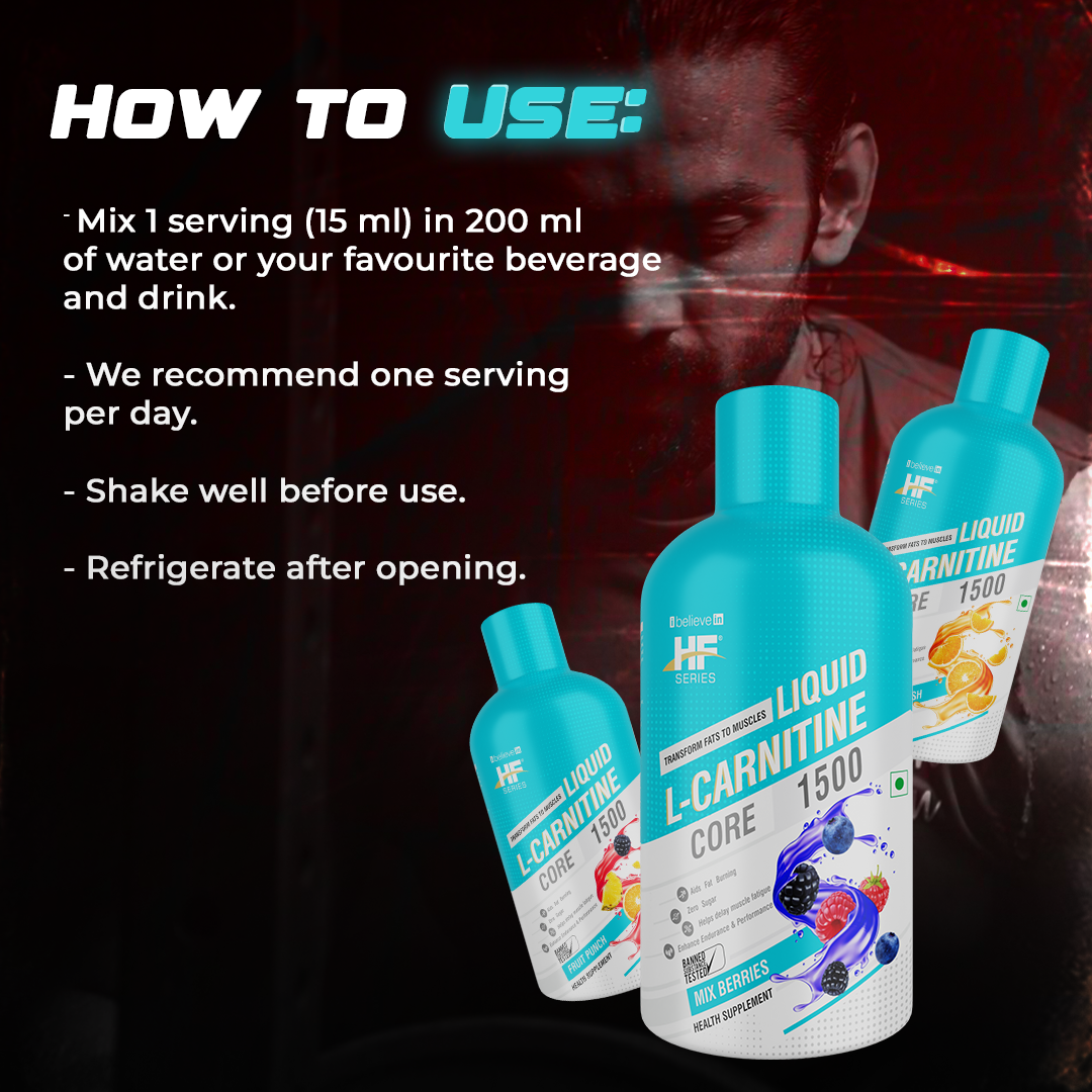 HF Series L- Carnitine 1500mg Preworkout Supplement