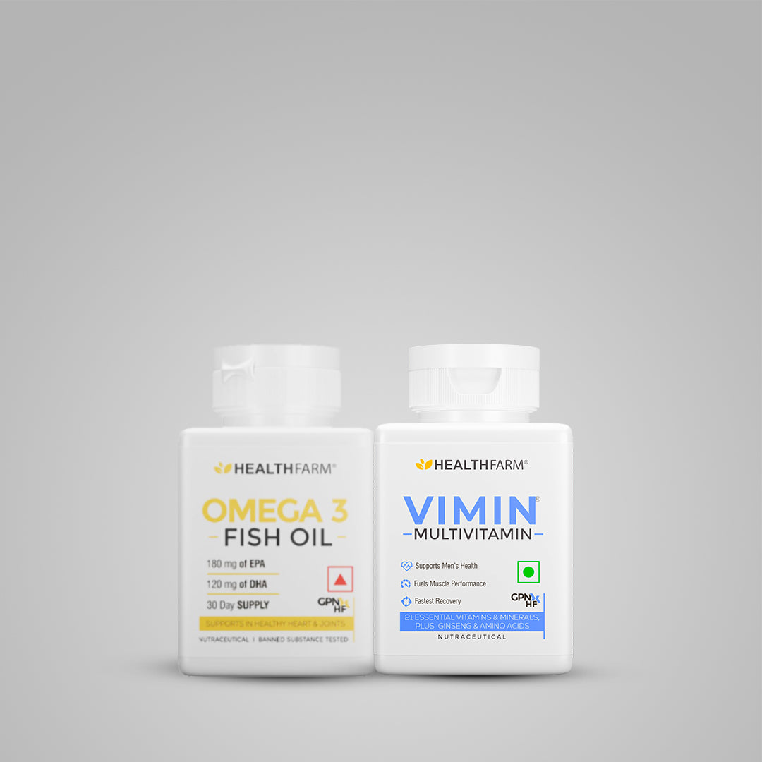 Healthfarm Omega 3 Fish Oil + Vimin