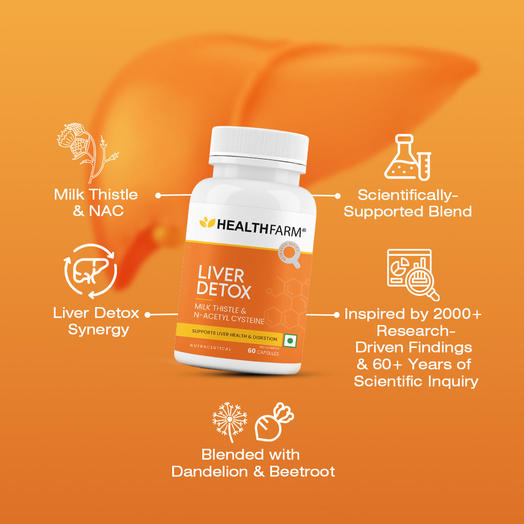 Healthfarm Liver Detox | 60 Capsules