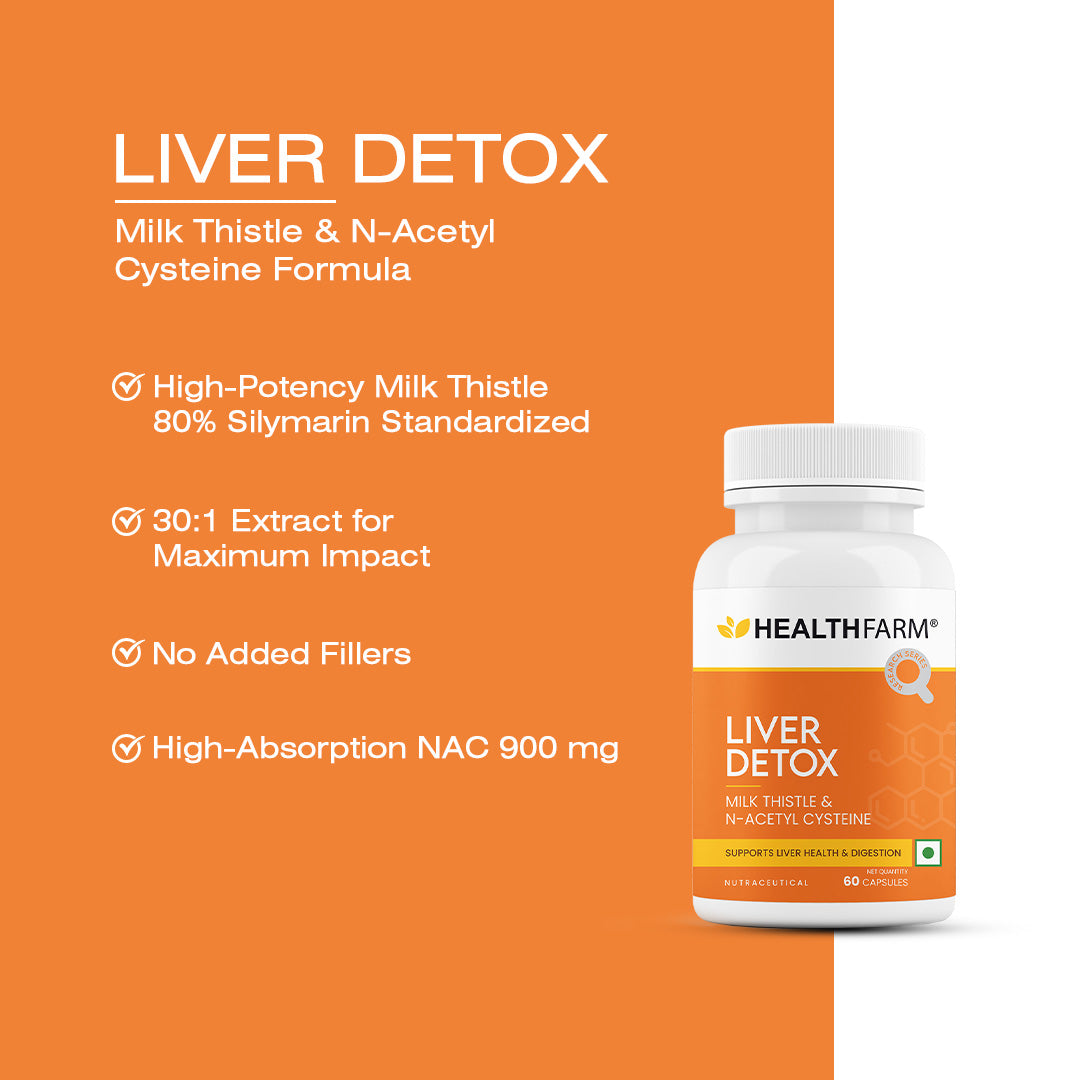 Healthfarm Liver Detox | 60 Capsules