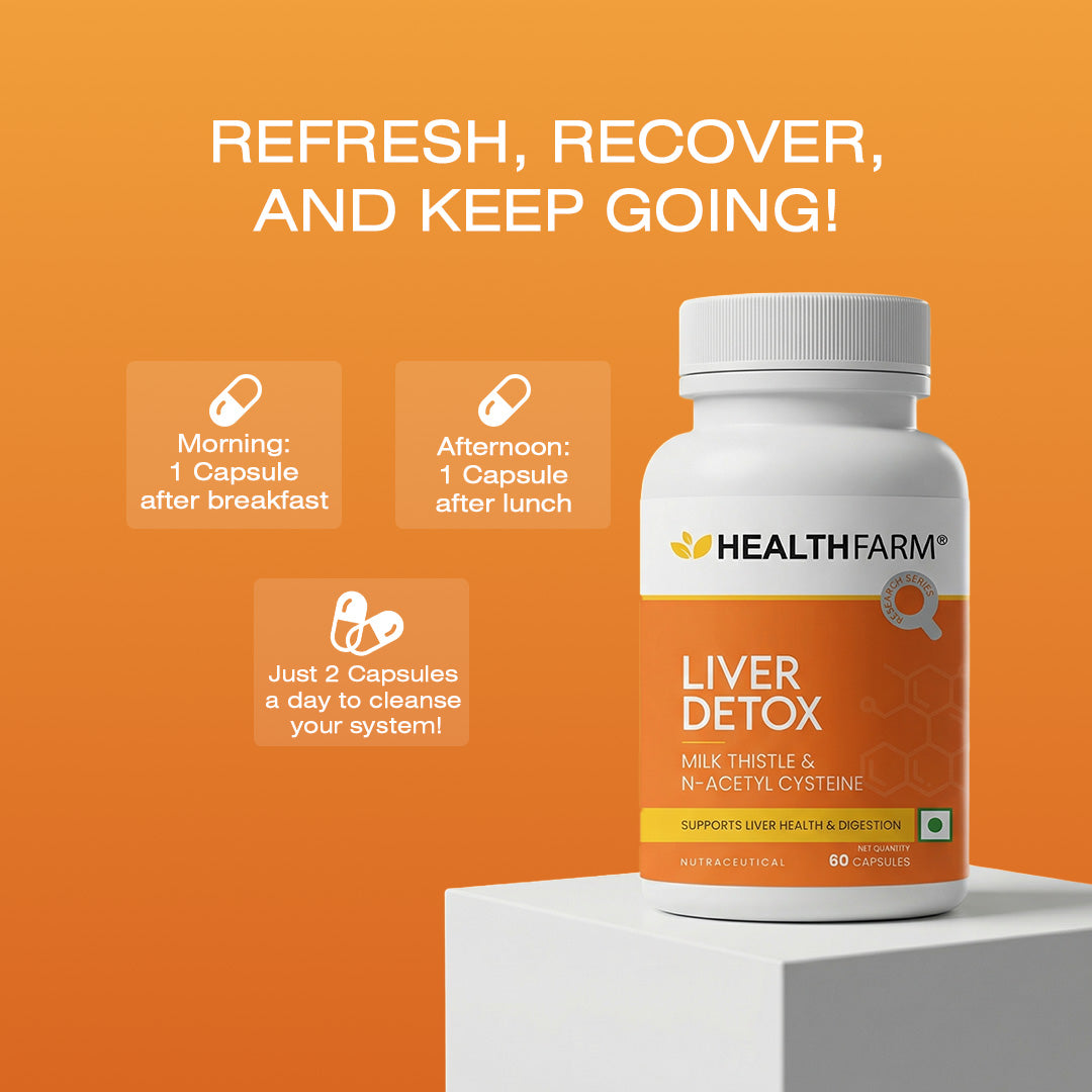 Healthfarm Liver Detox | 60 Capsules