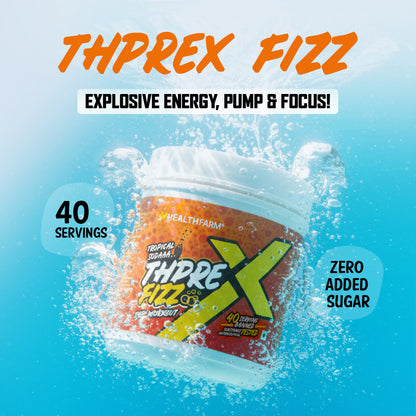 Healthfarm ThPreX Fizz Pre-Workout Supplement | 400g