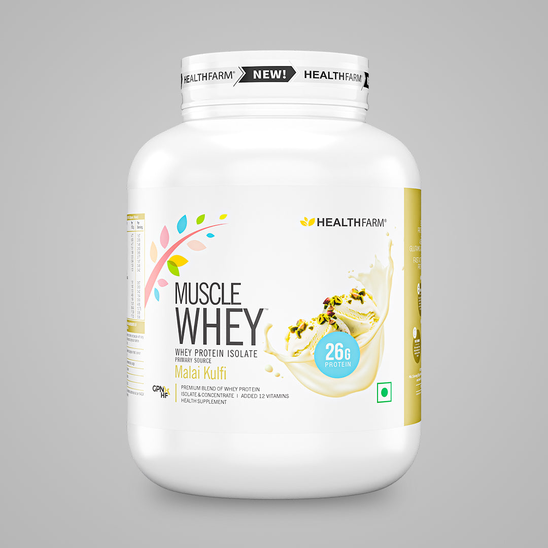 HealthFarm Muscle Whey Protein Powder