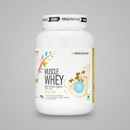 HealthFarm Muscle Whey Protein Powder