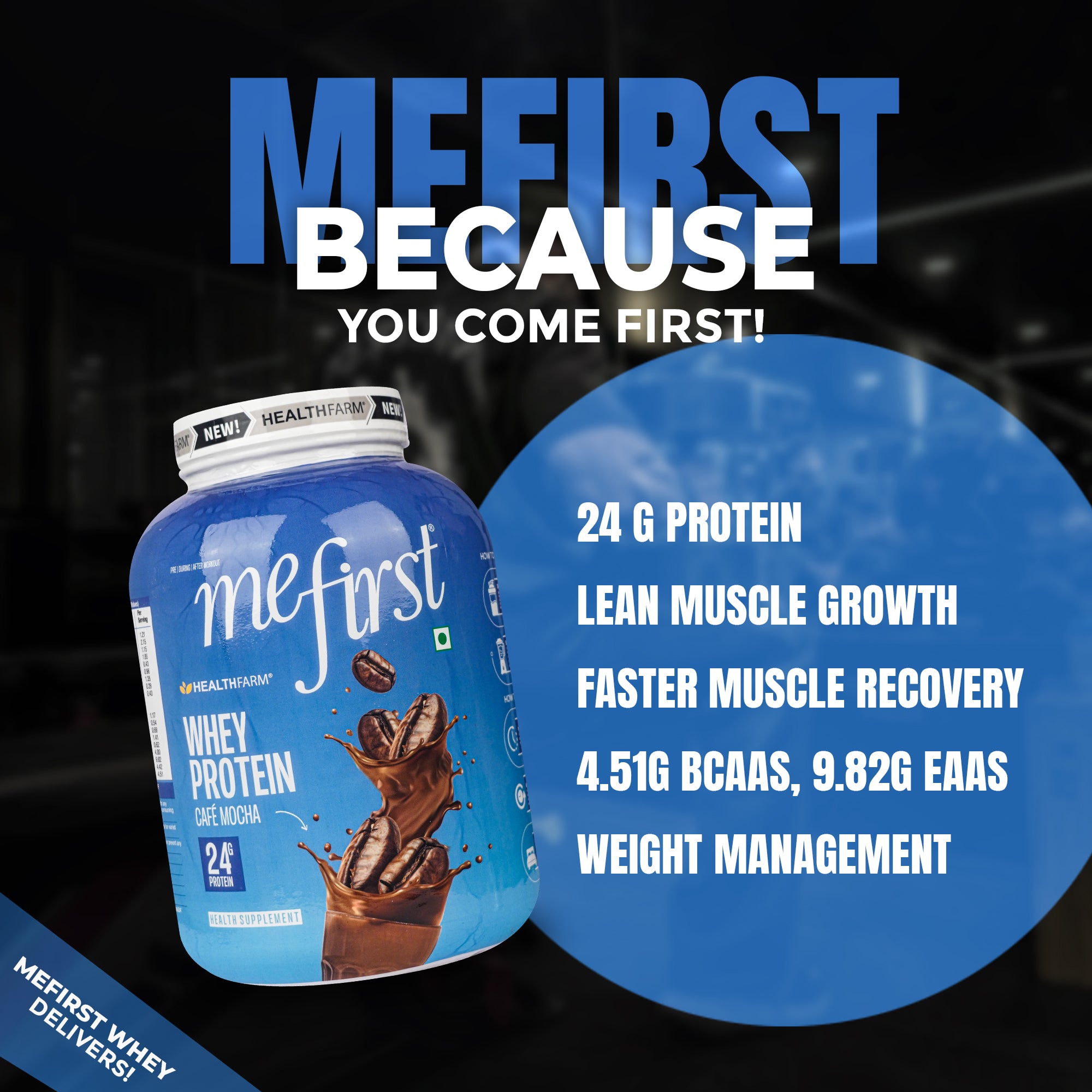 Healthfarm MeFirst | Premium Whey Protein