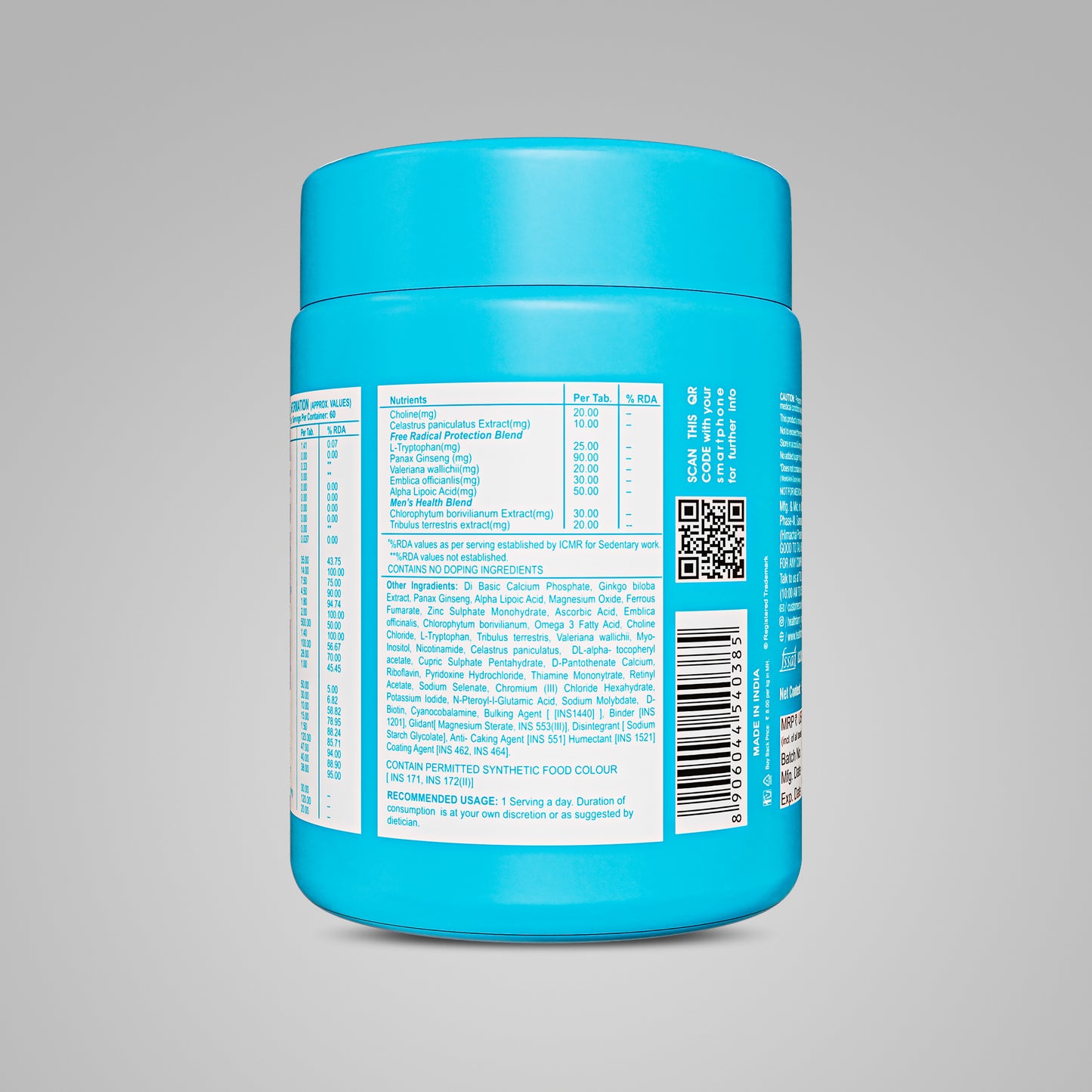 HF Series AlphaMen Multivitamin for Men's Health (60Tab)