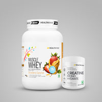 Healthfarm Muscle Whey (1Kg) + Creatine (50g)