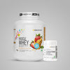 HealthFarm Muscle Whey Protein Isolate & Concentrate | Premium Blend of Whey Protein