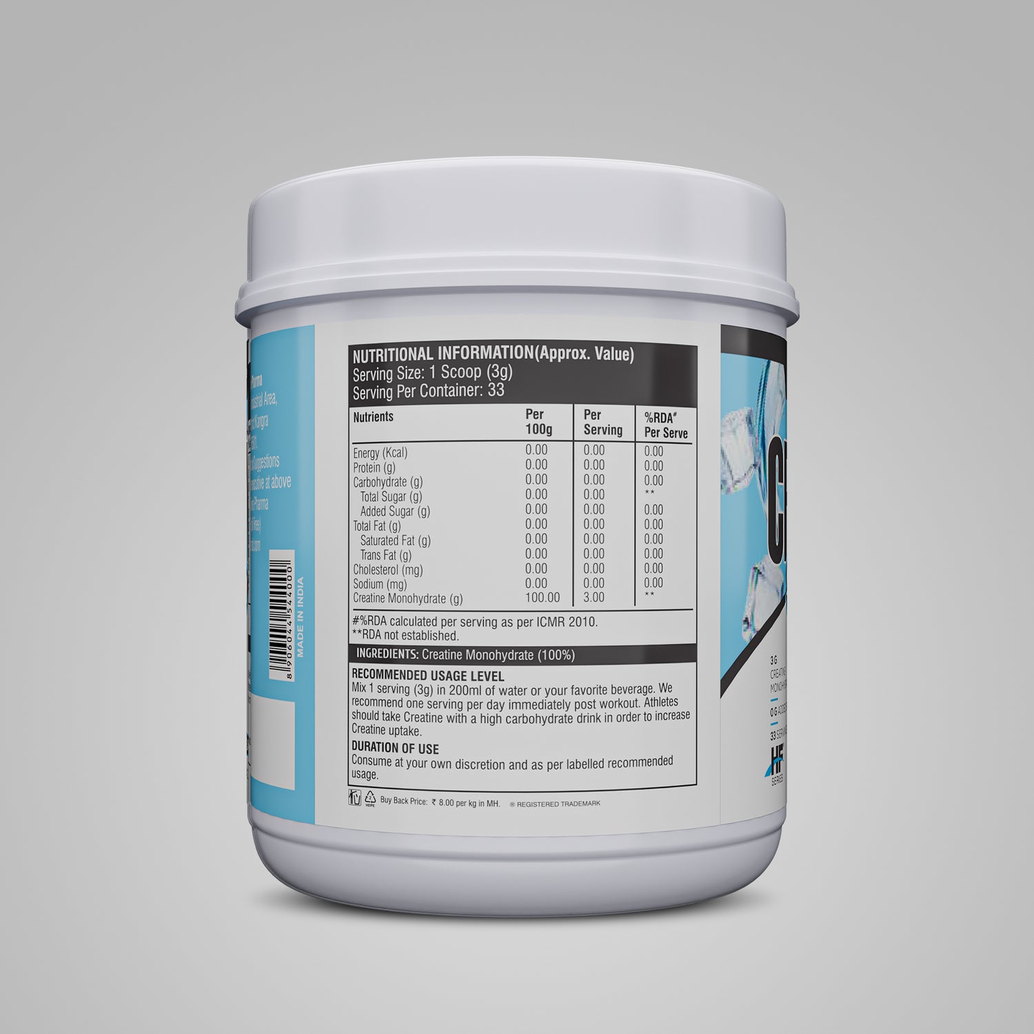 Muscelbond Creatine Hydration for Peak Performance