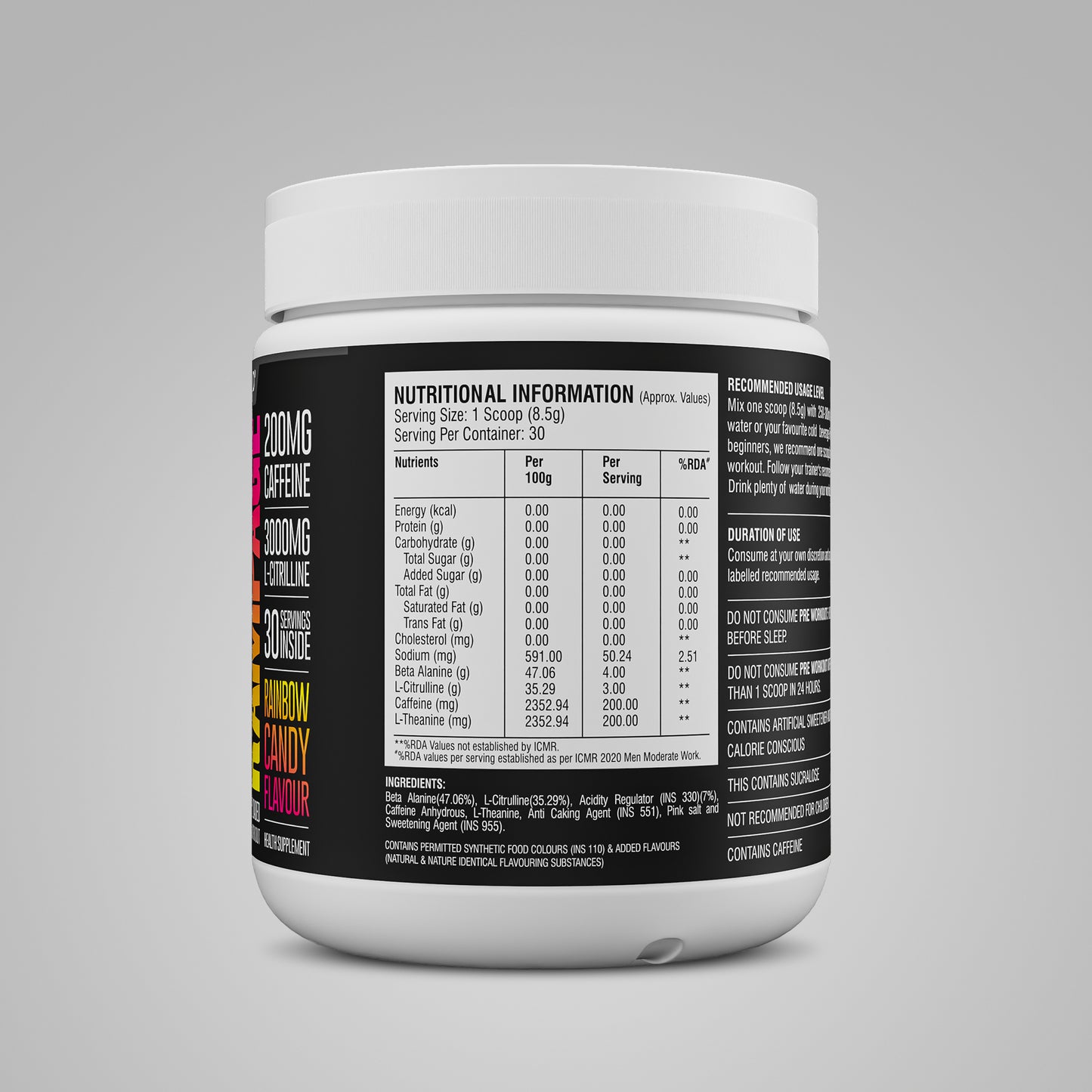 Muscelbond Rampage Pre-Workout 30 Servings | Stock Clearance