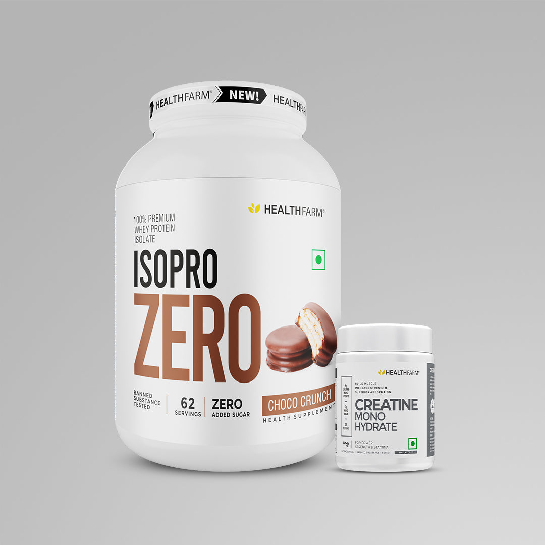 Healthfarm ISO Pro Zero (2Kg) + Creatine (100g)