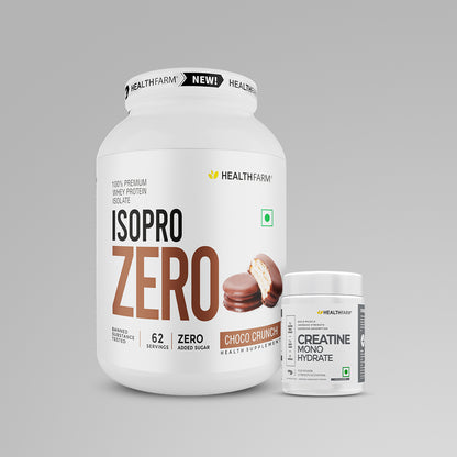 Healthfarm ISO Pro Zero (2Kg) + Creatine (100g)