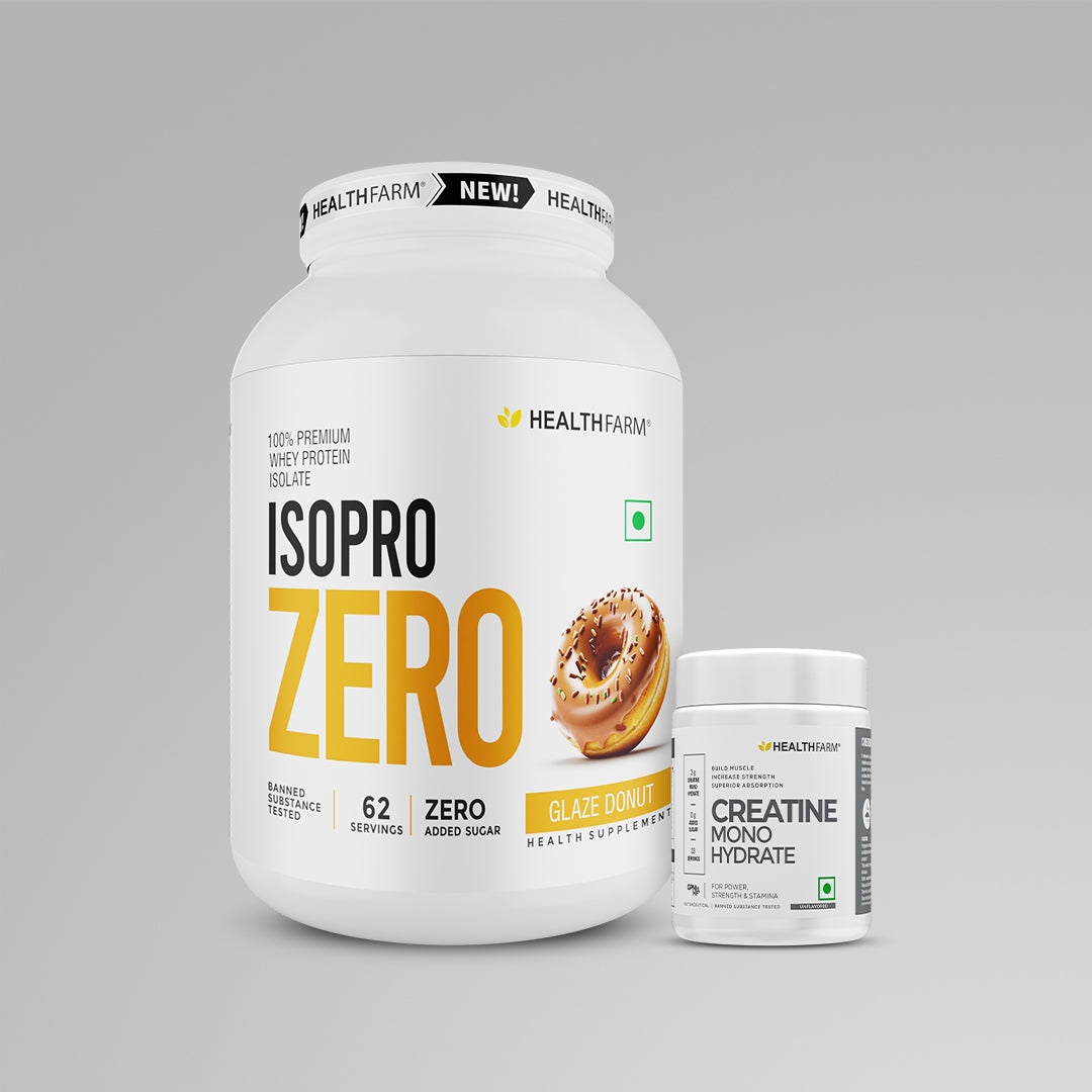 Healthfarm ISO Pro Zero (2Kg) + Creatine (100g)