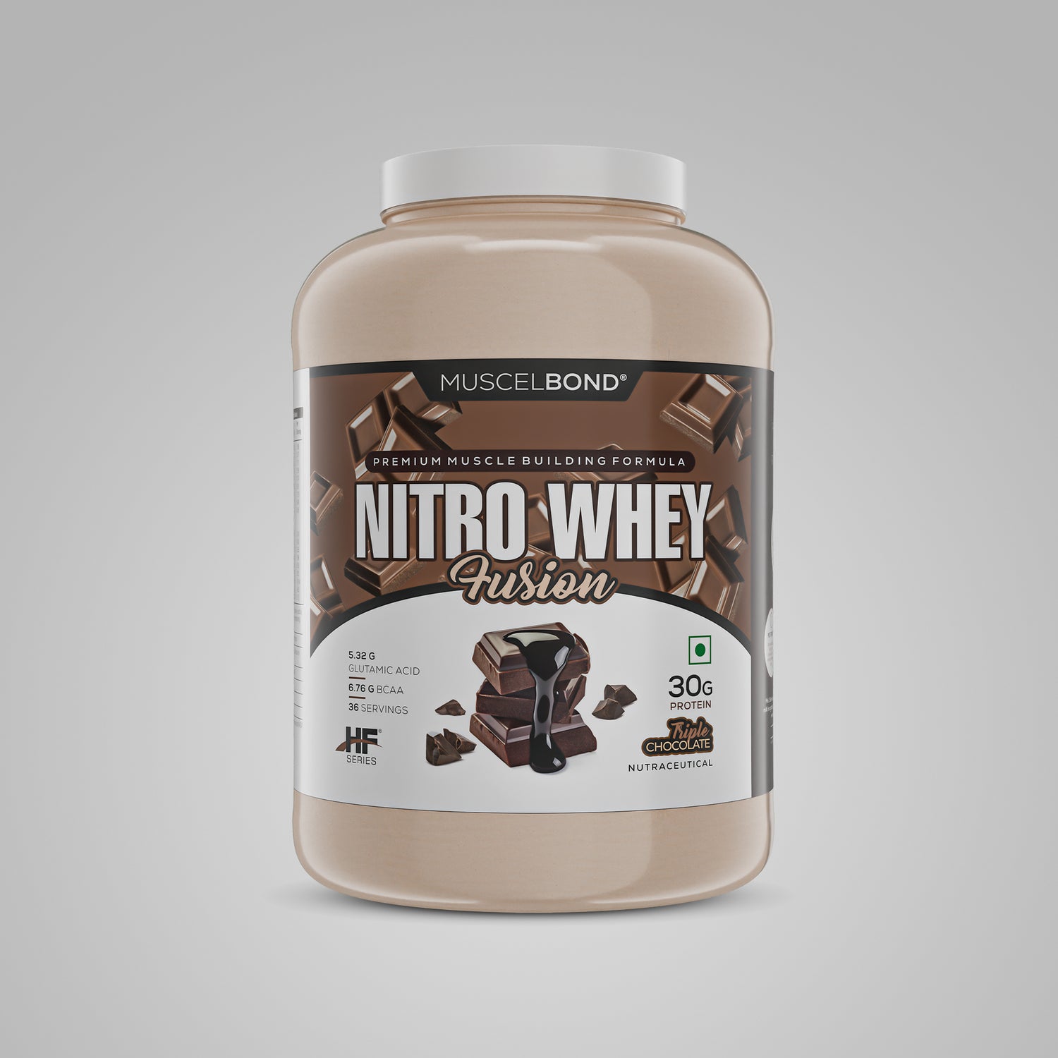 Muscelbond Nitro Whey Fusion | Premium Muscle Building Formula