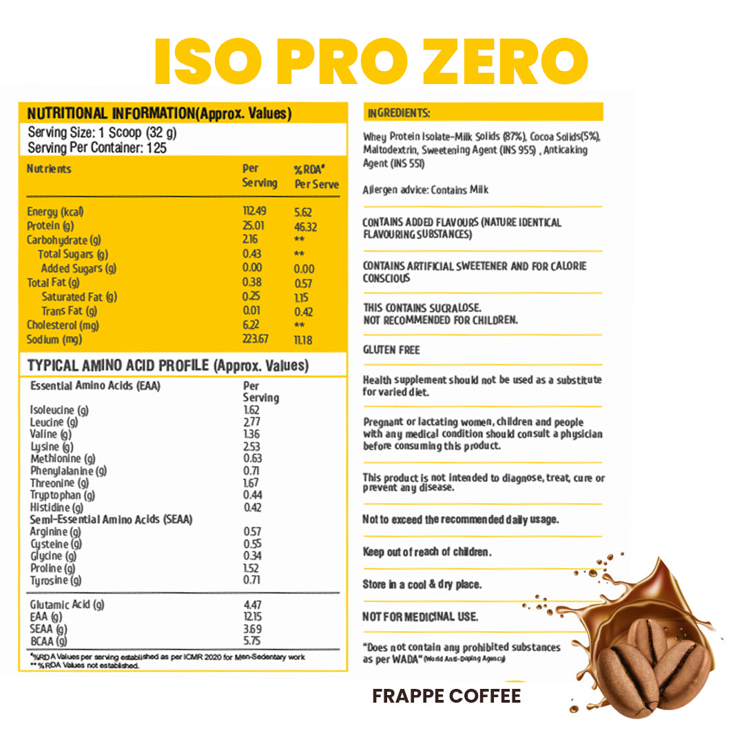 HealthFarm ISO Pro ZERO, 100% Whey