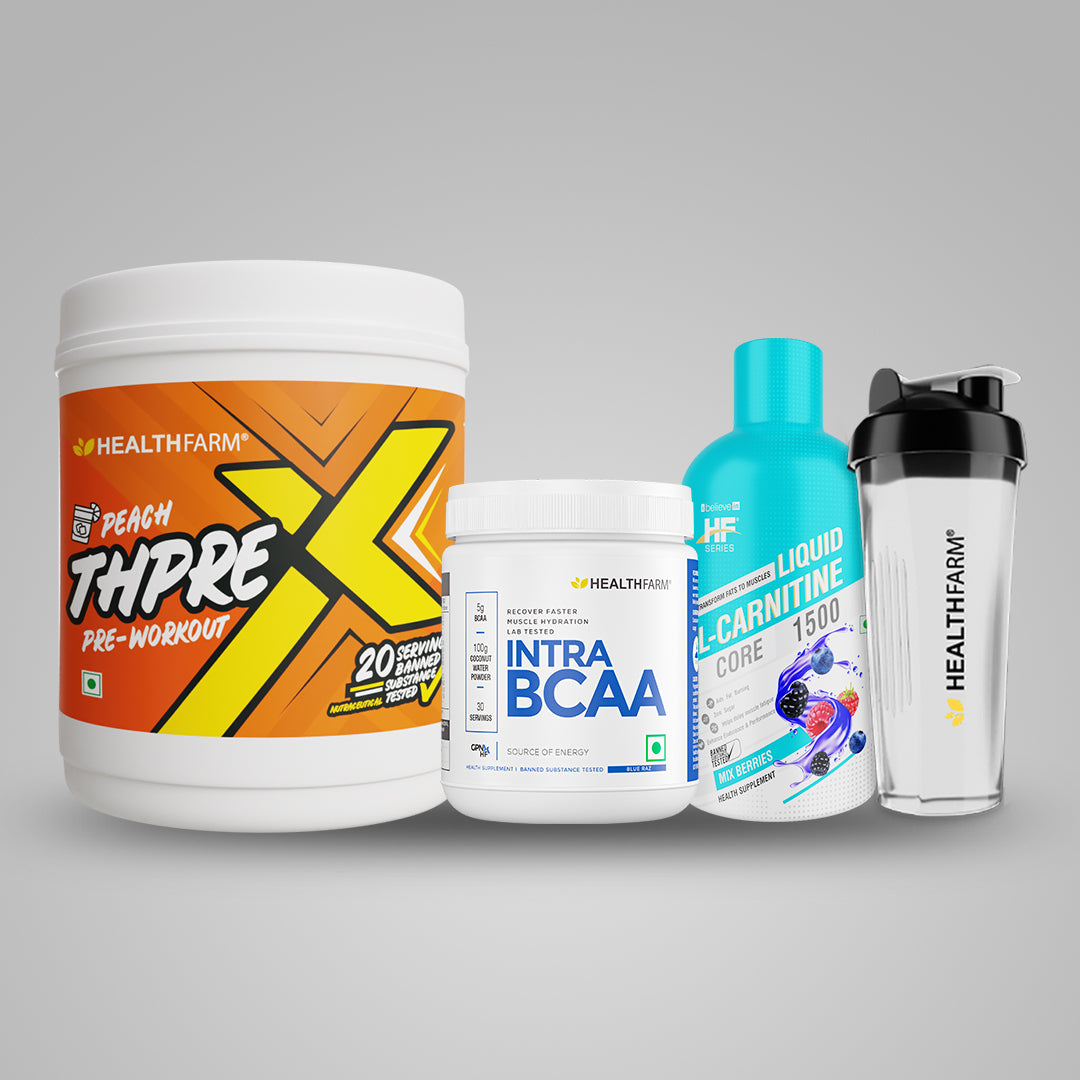 Healthfarm Intra BCAA + Thprex + L-Carnitine + Free Shaker