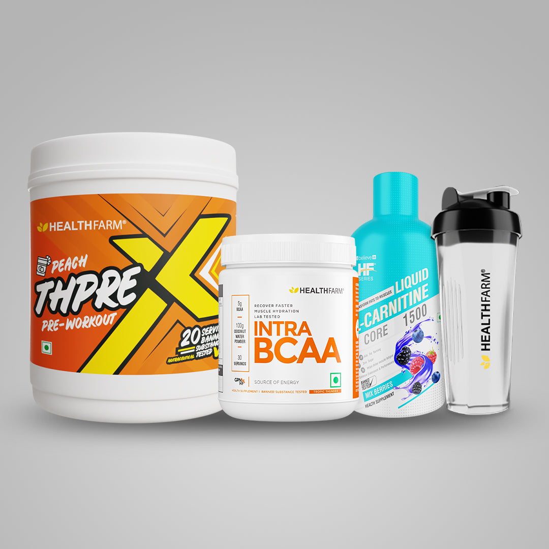 Healthfarm Intra BCAA + Thprex + L-Carnitine + Free Shaker