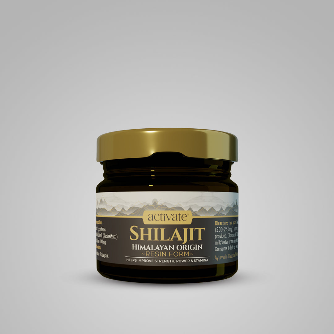 Activate Himalayan Shilajit Resin 10g |  Boost Endurance, Stamina & Strength