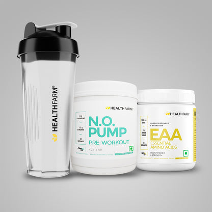 Healthfarm Muscle EAA + N.O. Pump + Free Shaker