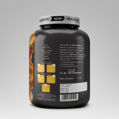 Healthfarm ISOMAX Whey Isolate – 24g Protein