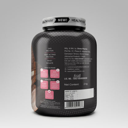 Healthfarm ISOMAX Whey Isolate – 24g Protein