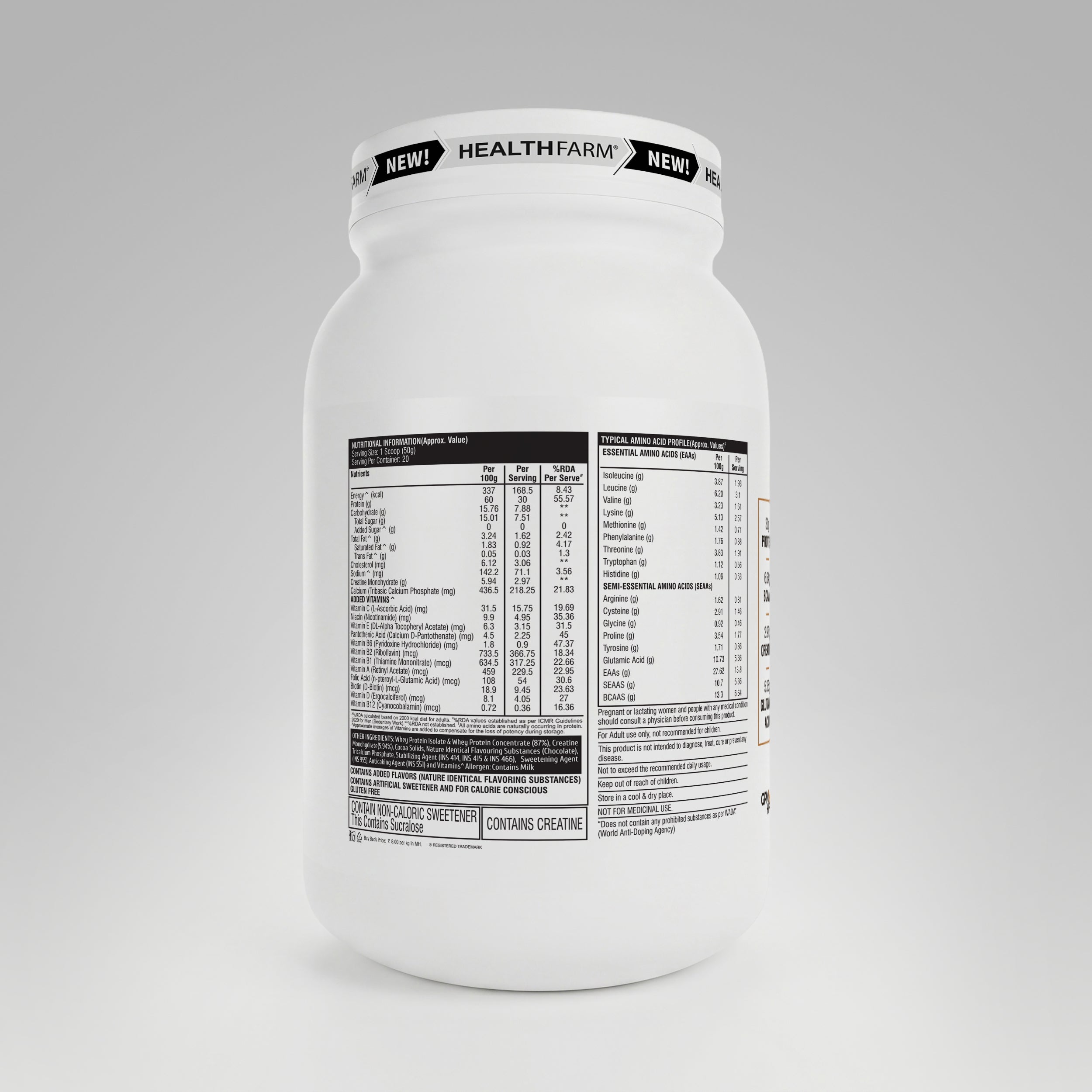 HealthFarm Nitra Whey | Ultimate Muscle Building Formula