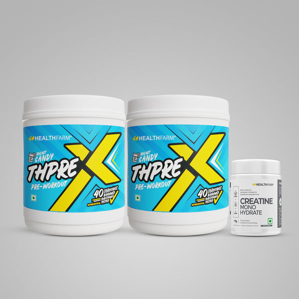ThPreX Pre-Workout Supplement (500G), BUY 1 GET 2 Offer